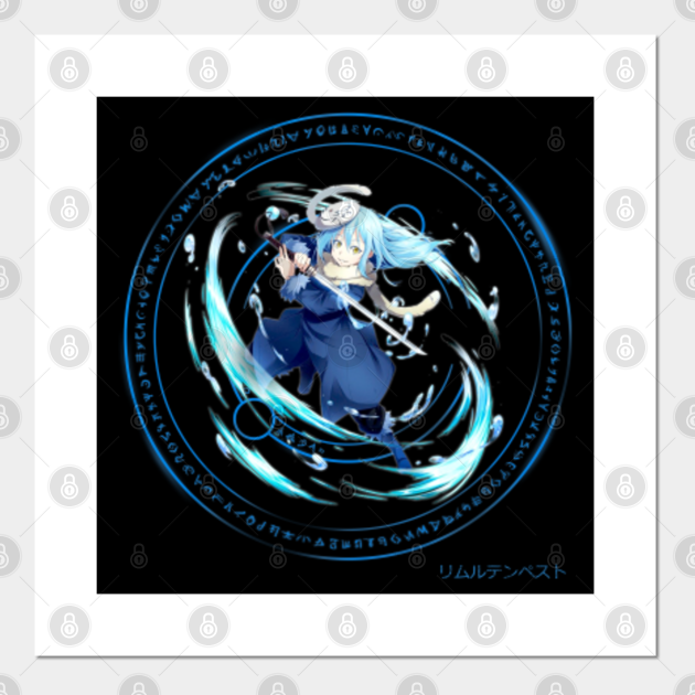 Rimuru tempest v1 - That Time I Got Reincarnated As A Slime - Posters
